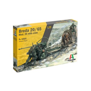 I6464 1:35 HORSE DRAWN BREDA 20/65 w/SERVANTS