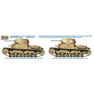I6543 1:35 CARRO ARMATO M14/41 with IT Infantry