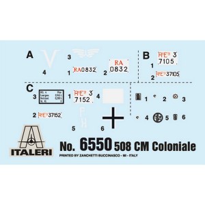 I6550 1:35 FIAT Coloniale 508CM with crew