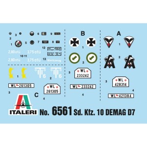 I6561 1:35 Sd.Kfz.10 DEMAG D7 with paratroopers