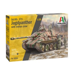 I6564 1:35 Sd.Kfz.173 JAGDPANTHER with Winter Crew
