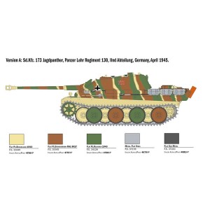 I6564 1:35 Sd.Kfz.173 JAGDPANTHER with Winter Crew