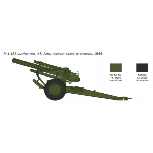 I6581 1:35 M1 155mm GUN w/CREW