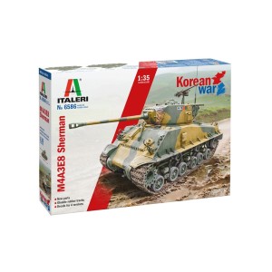I6586 1:35 M4A3E8 SHERMAN (KOREAN WAR)