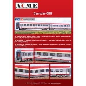 AC55377 1:87 Zest.2 wag.OBB 1 kl.(Amz)+2 kl.(Bmpz)