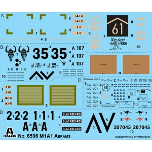 I6596 1:35 M1A1 ABRAMS