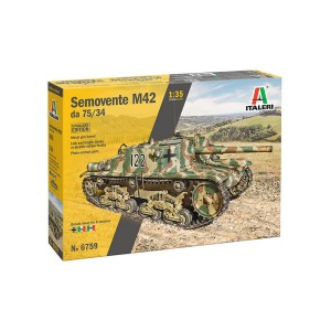 I6759 1:35 SEMOVENTE M42 DA 75/34 UPGRADED EDITION