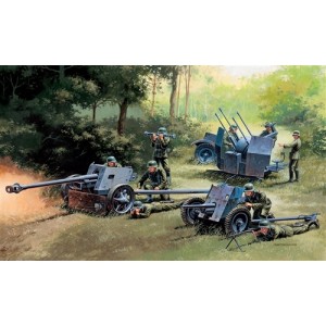I7026 1:72 3,7cm PAK 37-7,5cm PAK 40- 2cm FLAK 38