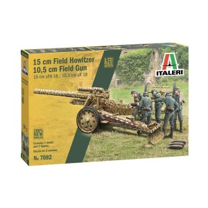 I7082 1:72 15 cm Field Howitzer / 10,5 cm Field Gu