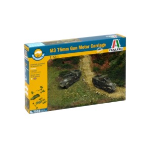 I7510 1:72 M3 75MM  HALF TRACK (FAST ASS.)