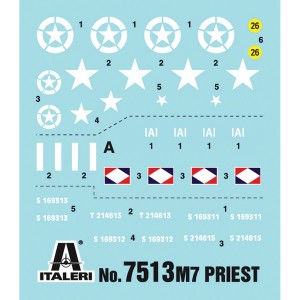 I7513 1:72 M7 PRIEST 105MM (FAST ASS.)