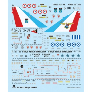 I90023 1:72 MIRAGE 2000 B/D