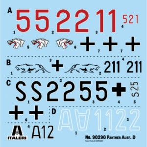 I90290 1:35 PZ.KPFW.V AUSF.D