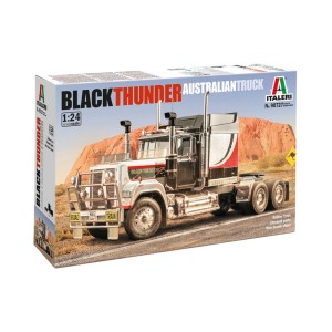 I90727 1:24 BLACK THUNDER AUSTRALIAN TRUCK