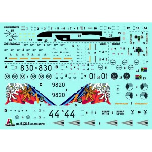 I91216 1:72 JAS-39 TWIN SEATER