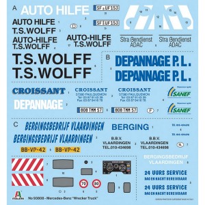 I93808 1:24 MERCEDES-BENZ WRECKER TRUCK