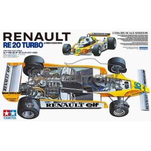 Tamiya 12033 1/12 Renault RE-20 Turbo