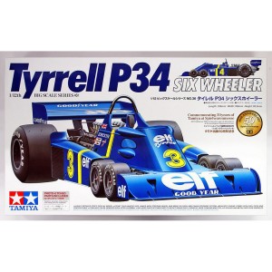 Tamiya 12036 1/12 Tyrell P34 Six Wheller PE