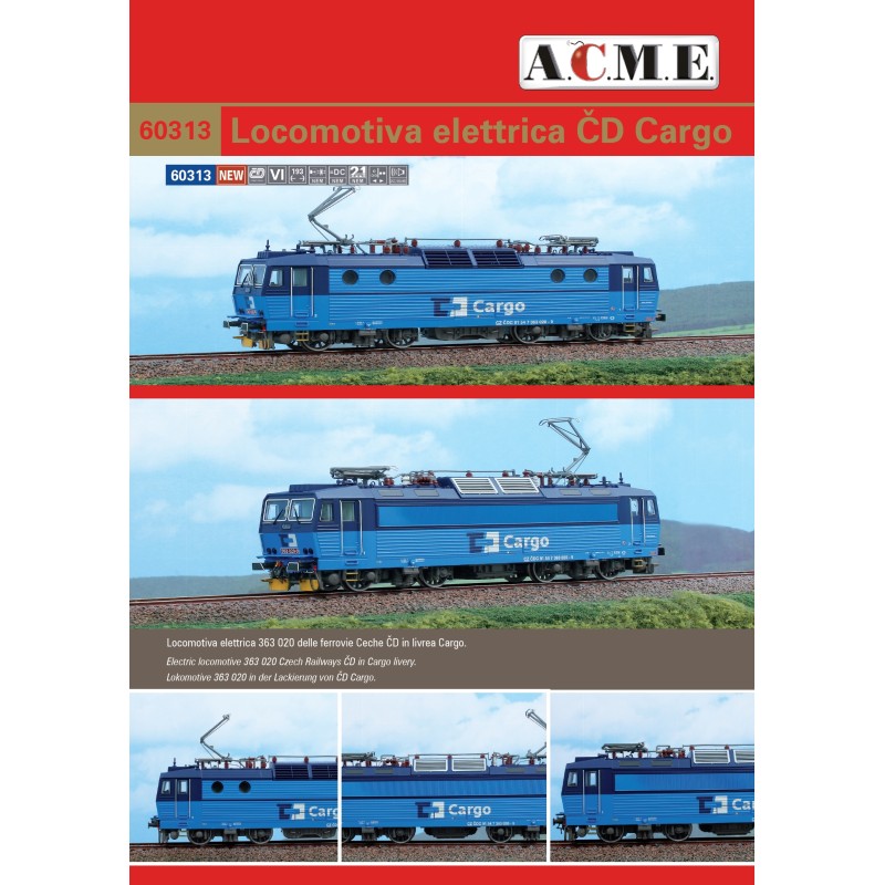 AC69313 1:87 LOKOMOT. 363.020, EP.VI