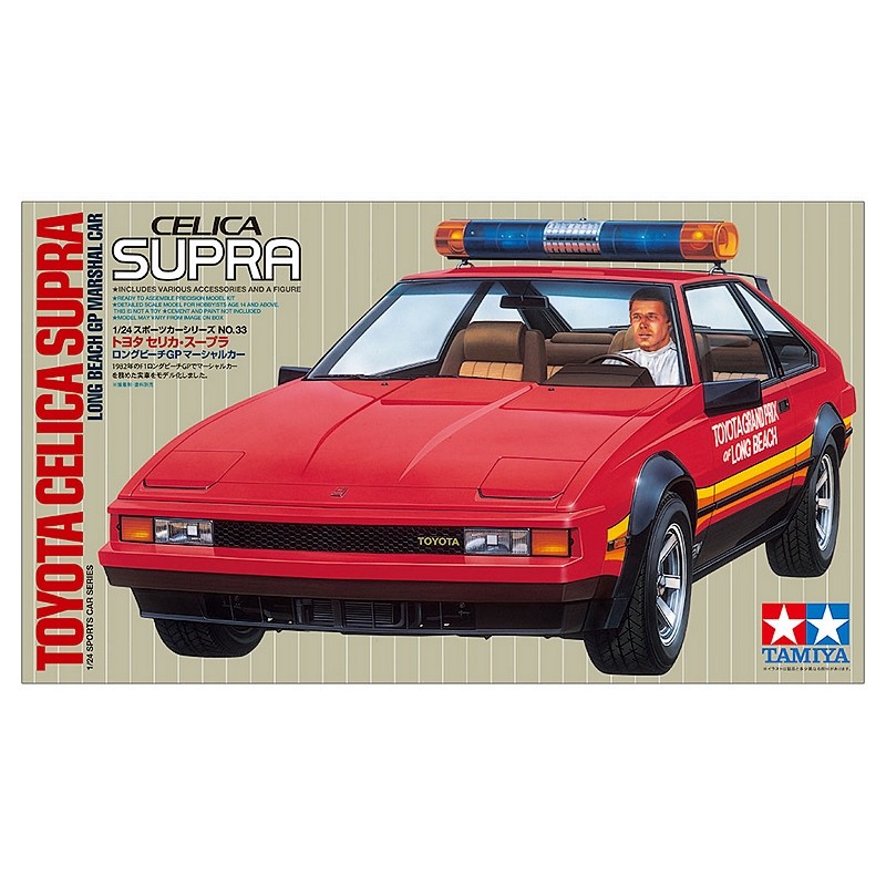Tamiya 24033 Toyota Celica Supra Marshall Car 1983