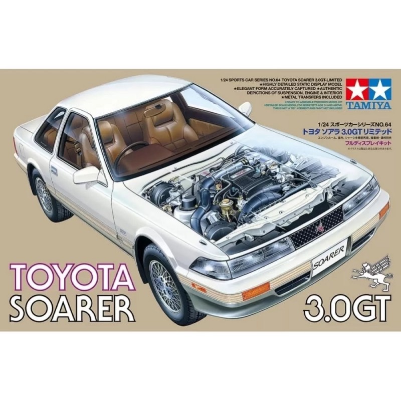 Tamiya 24064 1/24 Toyota Soarer 3.0GT Limited