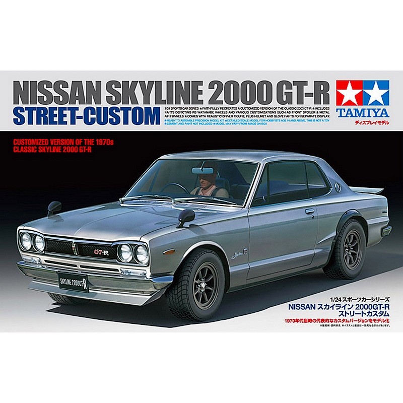 Tamiya 24194 Nissan Skyline 2000 GT-R H. T.+