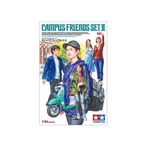 Tamiya 24356 Campus Friends Set 2 (plus scooter)