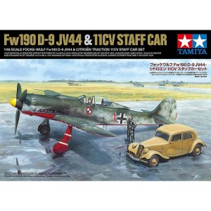 Tamiya 25213 1/48 Focke-Wulf Fw190 D-9 Jv44 W/Citr