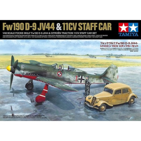 Tamiya 25213 1/48 Focke-Wulf Fw190 D-9 Jv44 W/Citr