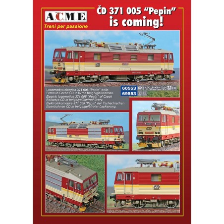 AC69553 1:87 LOKOMOTYWA,CD 371.005 "Pepin" EP.V SO
