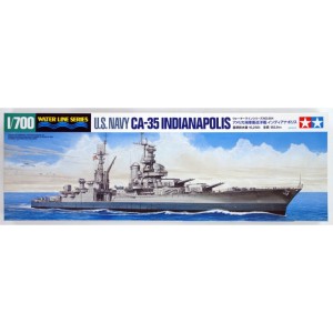 Tamiya 31804 U. S. Navy CA-35 Indianapolis