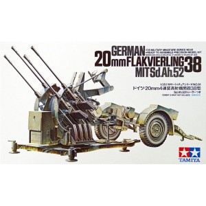 Tamiya 35091 Ger. 2cm Flakvierling 38
