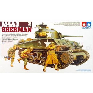 Tamiya 35250 M4A3 Sherman 75mm Gun Late
