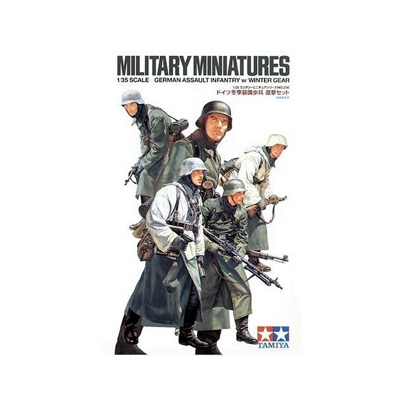 Tamiya 35256 Ger. Assault Infantry (Winter)