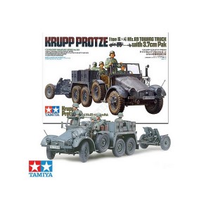 Tamiya 35259 Krupp Towing Truck w/37mm Pak