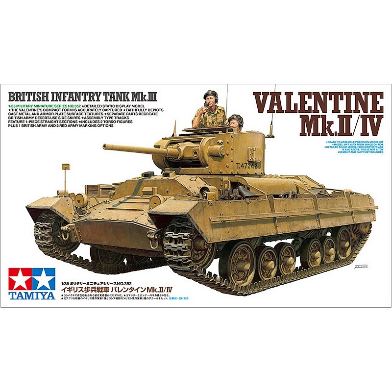 Tamiya 35352 1/35 Valentine Mk.II/IV