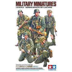 Tamiya 35382 1/35 German Infantry Set (Late WWII)