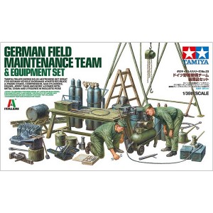 Tamiya 37023 1/35 German Field Team/Eqpt.