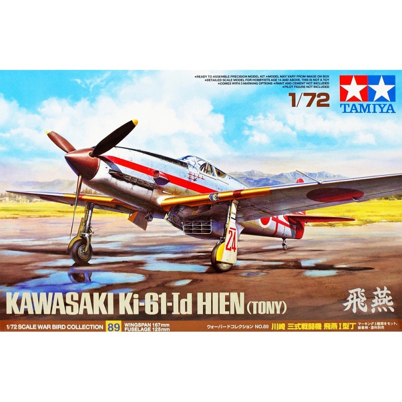 Tamiya 60789 1/72 Kawasaki Ki-61 - Id Hien Tony