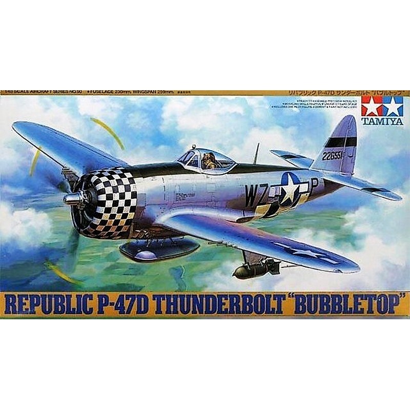 Tamiya 61090 P-47D Thunderbolt Bubbletop