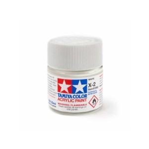Tamiya 81002 X-2 White