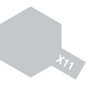 Tamiya 81011 X-11 Chrome Silver