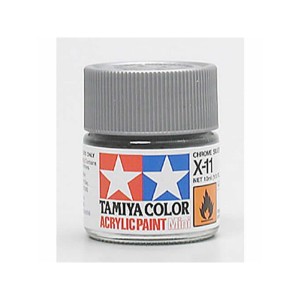 Tamiya 81011 X-11 Chrome Silver