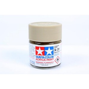 Tamiya 81031 X-31 Titanium Gold