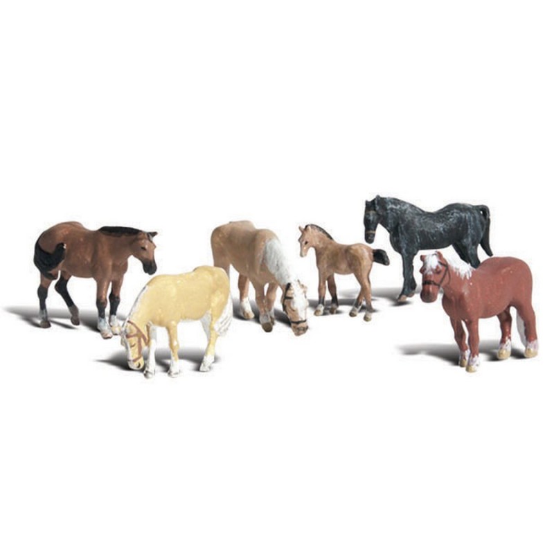 WA1862 H0 figury: KONIE FARMERSKIE