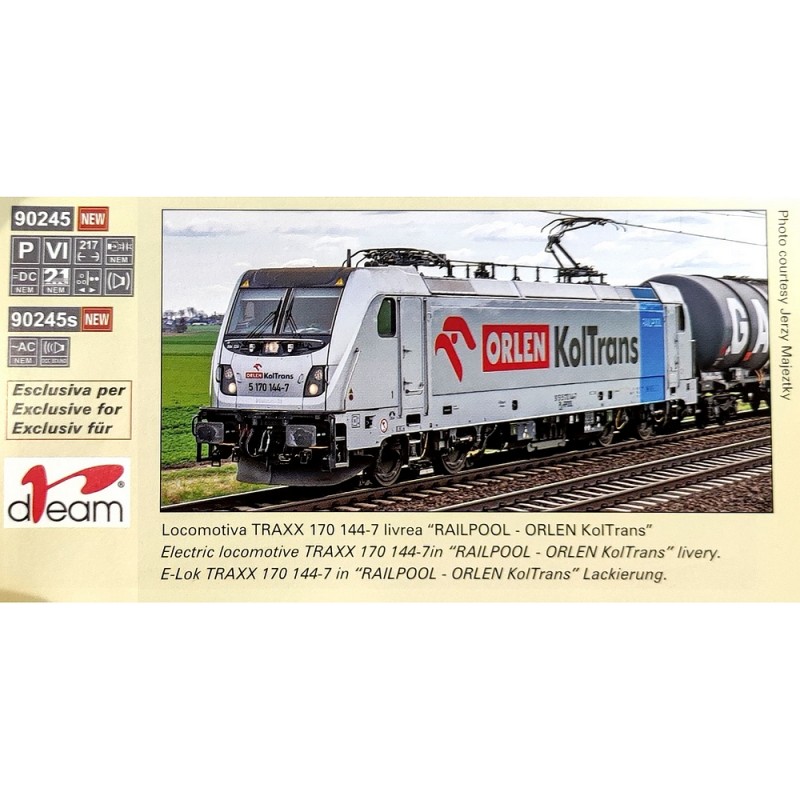AC90245 1:87 LOKOMOT.TRAXX 594 "Orlen-KolTrans"